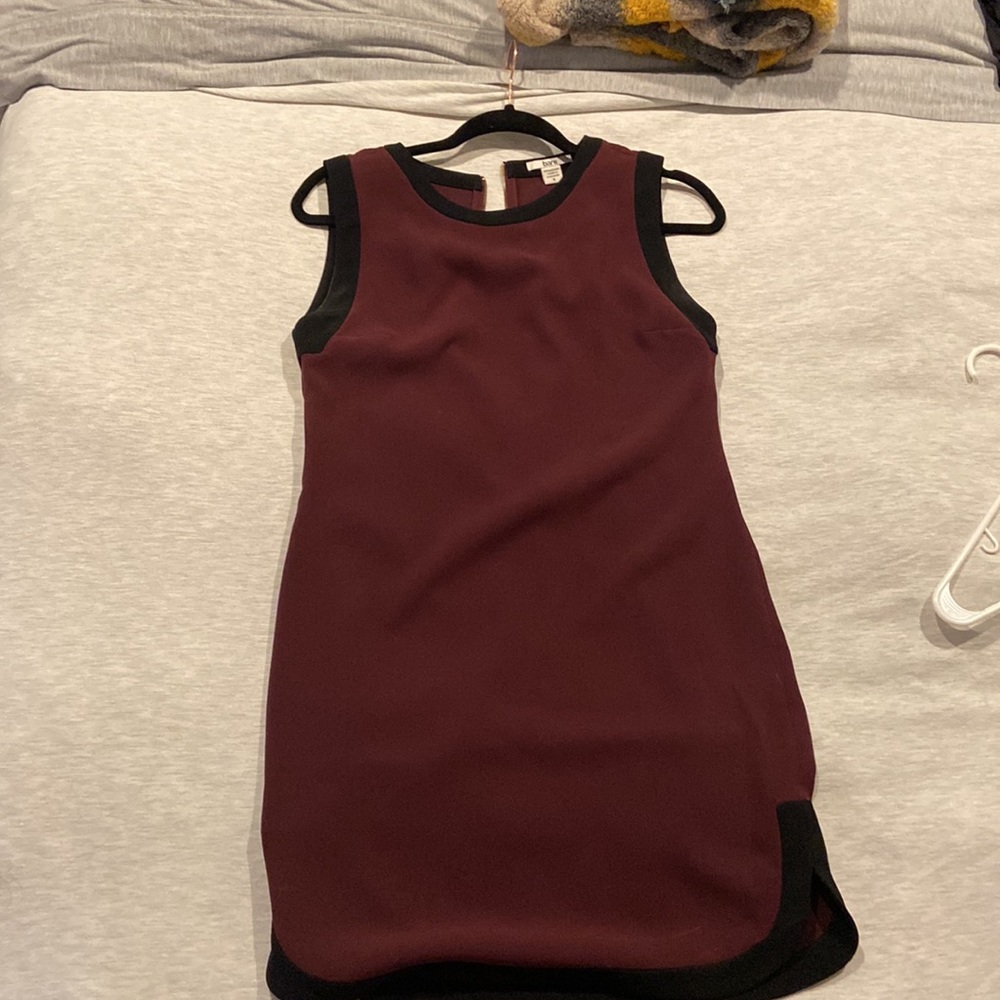 bar III purple and black mini dress size small